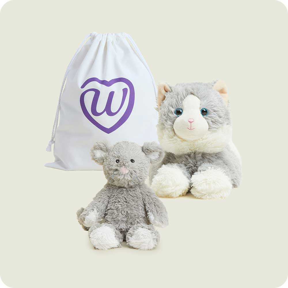 Microwavable Hide ’n Squeak Duo - Warmies USA